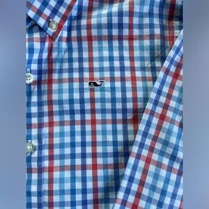 Vineyard Vines boys button shirt size medium 12-14